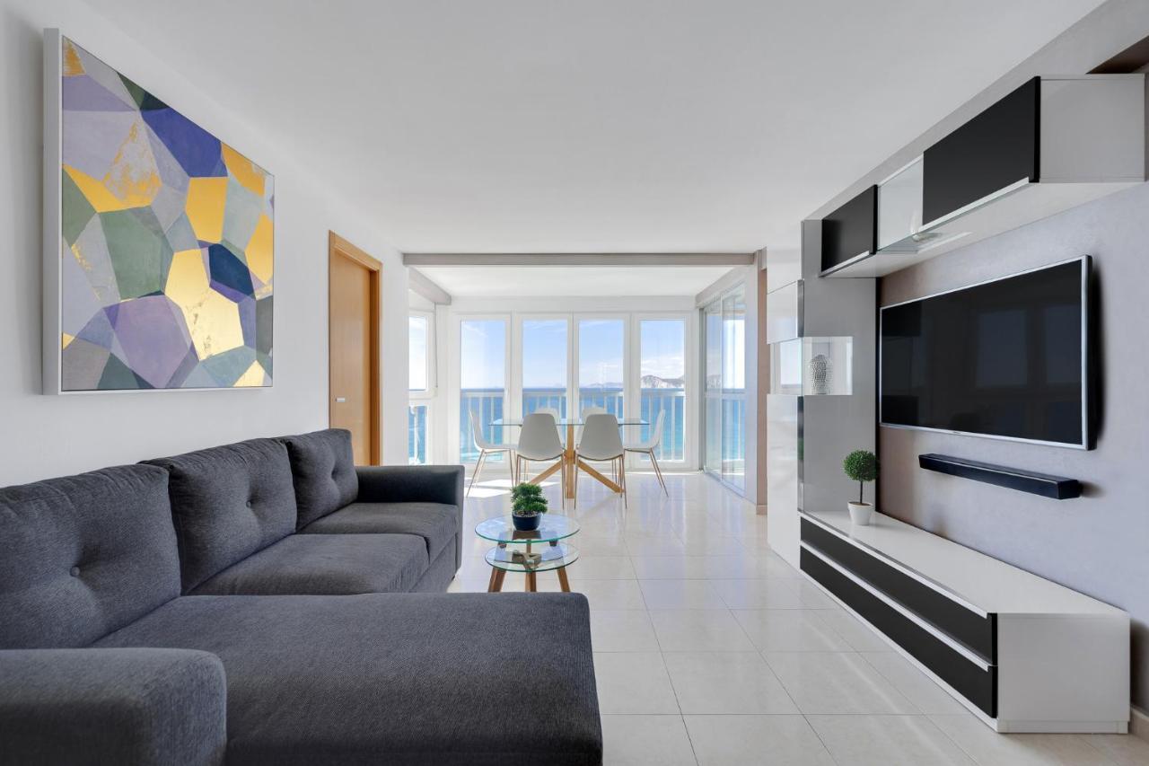 Levante Sunset Front Line Apartment Almadraba Benidorm Eksteriør bilde