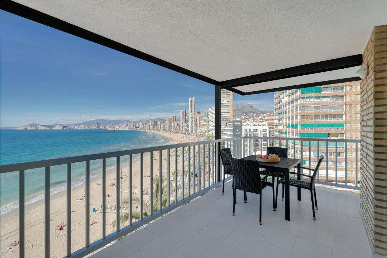 Levante Sunset Front Line Apartment Almadraba Benidorm Eksteriør bilde