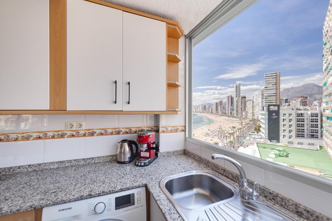 Levante Sunset Front Line Apartment Almadraba Benidorm Eksteriør bilde