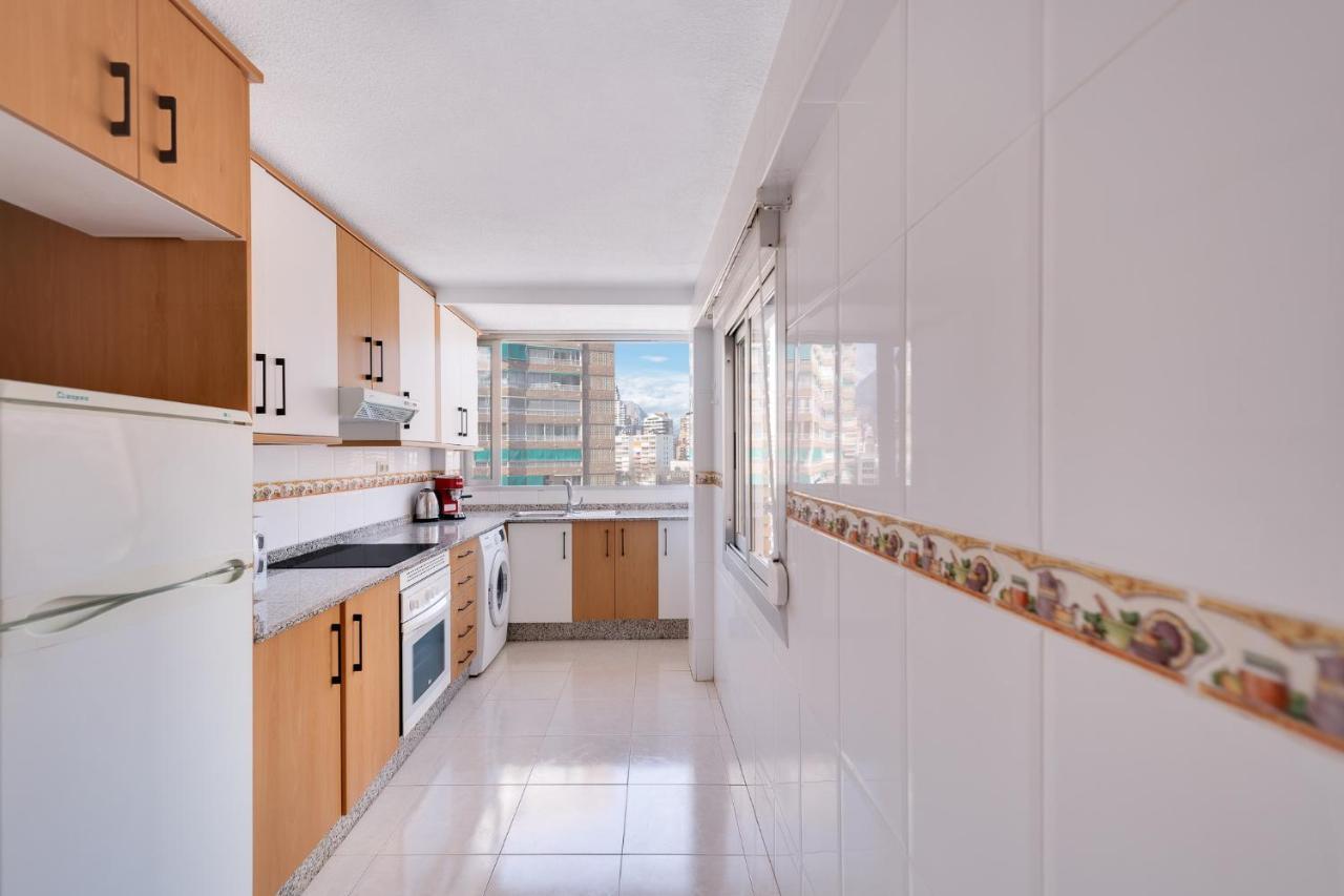 Levante Sunset Front Line Apartment Almadraba Benidorm Eksteriør bilde